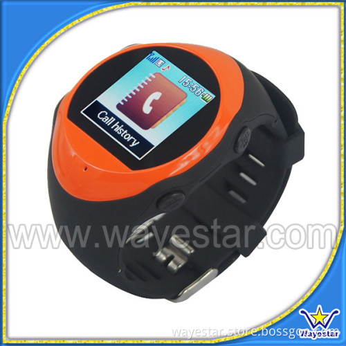 GPS tracker watch phone GPS locator SOS Surveillance tracking wrist watch GSM